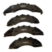 Капаци за спирачни апарати спирачки OPC OPEL черни,комплект, снимка 1 - Аксесоари и консумативи - 35943081