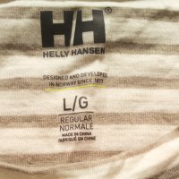 HELLY HANSEN Women's Graphic T-Shirt  87% Merino Wool 13% Polyamide размер L дамска тениска - 423, снимка 7 - Тениски - 41441327