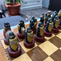 Красив порцеланов шах , снимка 7 - Шах и табла - 39995556