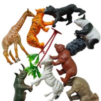 Играчка комплект 8 диви животни, снимка 1 - Фигурки - 41367502
