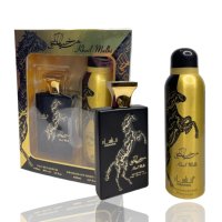 Луксозен арабски комплект за Него, парфюм и дезодорант Lattafa Perfumes Lail Maleki 100ML, снимка 1 - Мъжки парфюми - 44142663