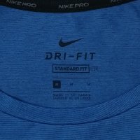 Nike PRO DRI-FIT оригинална тениска M Найк спортна фланелка фитнес, снимка 3 - Спортни дрехи, екипи - 41919263