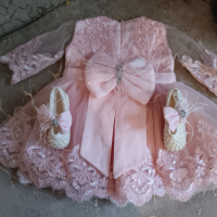 Детска рокля, снимка 2 - Бебешки рокли - 44717025