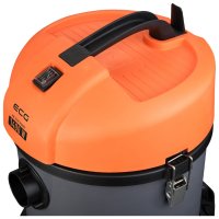 Прахосмукачка за мокро и сухо почистване ECG VM 3140 Hobby, 1400W, 20l, Сив/Оранжев, снимка 6 - Прахосмукачки - 41882576