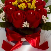 Подарък за всеки повод от ароматизирани сапунени рози, снимка 2 - Подаръци за жени - 44506613