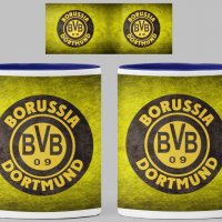 Чаша Борусия Дортмунд Borussia Dortmund Керамична, снимка 4 - Фен артикули - 34783916