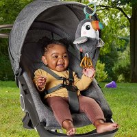 Нова Плюшена сензорна играчка за количка новородени Fisher-Price HNX66, снимка 4 - Плюшени играчки - 42056346