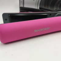 Преса SilverCrest розова керамична , снимка 5 - Преси за коса - 41226396