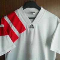 България 1992-1993 Петър Хубчев #5 Adidas мачова оригинална футболна тениска фланелка, снимка 5 - Тениски - 41686192