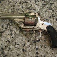 Револвер пищов Smith and Wesson, снимка 2 - Антикварни и старинни предмети - 33835527