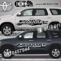 Toyota Hilux стикери надписи лепенки фолио SK-SJV1-T-HI, снимка 5 - Аксесоари и консумативи - 36479458