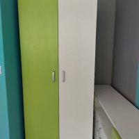 Двукрилен гардероб за детска стая 90/200, снимка 4 - Гардероби - 40808759