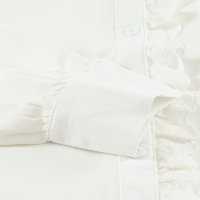 Дамска риза с дълъг ръкав в бяло, снимка 7 - Ризи - 40544212