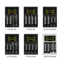 Зарядно устройство за AAA/AA акумулаторни Ni-MH/Ni-Cd батерии с 4 слота и светодиоден индикатор, снимка 7 - Друга електроника - 42298528