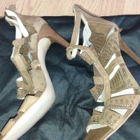 Чисто нови дамски сандали лукс на ZARA WOMAN , снимка 6 - Сандали - 35677985