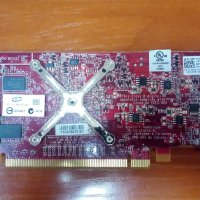 Видеокарта DELL ATI Radeon HD 3450 256MB DDR2 64-Bit DMS-59 TV-OUT PCI-E Low Profile, снимка 2 - Видеокарти - 41807954