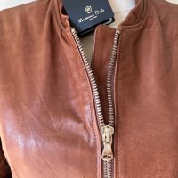 Massimo Dutti ново яке от естествена  мека кожа М размер , снимка 4 - Якета - 42569547