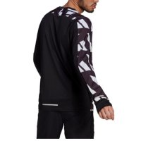 ✅НОВА ОРИГИНАЛНА Мъжка спортна блуза Adidas Celeb, Черен/Бял, М/L, снимка 2 - Блузи - 42067004