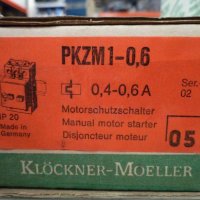моторна защита Klockner-Moeller PKZM1, снимка 2 - Други машини и части - 5750370