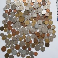 Лот чуждестранни монети -239 броя, снимка 1 - Нумизматика и бонистика - 42650491