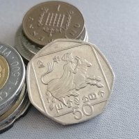 Монета - Кипър - 50 цента | 1993г. , снимка 1 - Нумизматика и бонистика - 41984502