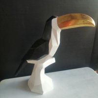Декоративна статуетка пеликан, снимка 2 - Статуетки - 40012145
