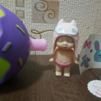 Мини бебе - изненада в ПВЦ топка - близалка., снимка 3 - Кукли - 41086145
