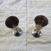 Метална чаша 2 бр, снимка 1 - Антикварни и старинни предмети - 44481549