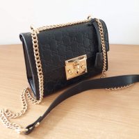 Луксозна Черна чанта  код AF100, снимка 2 - Чанти - 39229762
