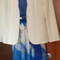 Елегантна копринена рокля,размер L, снимка 3 - Рокли - 40838498