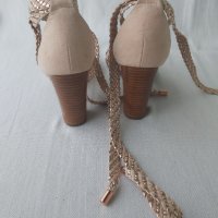 Дамски сандали с каишка на ток, снимка 7 - Сандали - 40488703