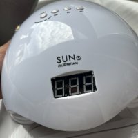 Елегантна и компактна UV LED лампа за нокти SUN5 с висока мощност-48W, снимка 1 - Продукти за маникюр - 42162657