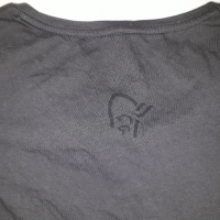 Norrona Cotton Logo T-Shirt (ХS) спортна тениска, снимка 4 - Тениски - 36165522