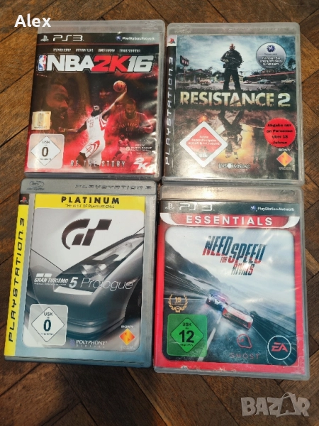 Лот игри за Ps3 5 броя, снимка 1