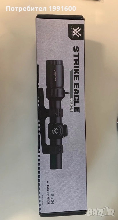 Оптика Vortex Strike Eagle 1-8х24, снимка 1