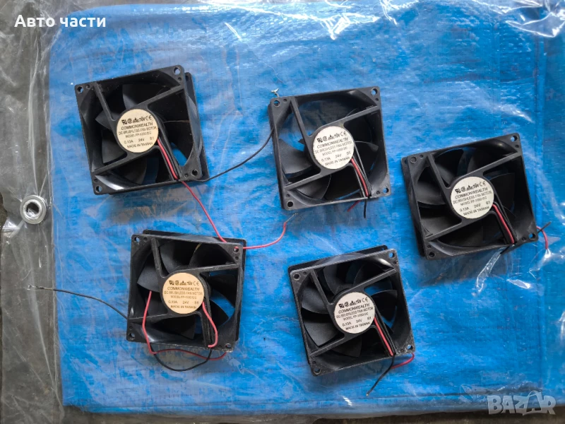 COMMONWEALTH FP-108D/DC S1 8025 8CM 24V 0.13A инверторен охлаждащ вентилатор, снимка 1