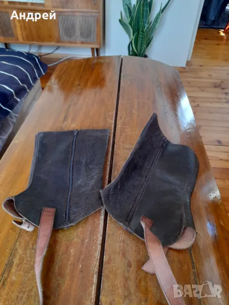 Стар кожени гети, снимка 1