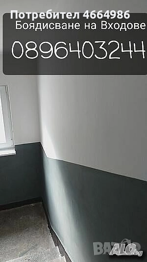 Боядисване на входове апартаменти офиси складове халета, снимка 1