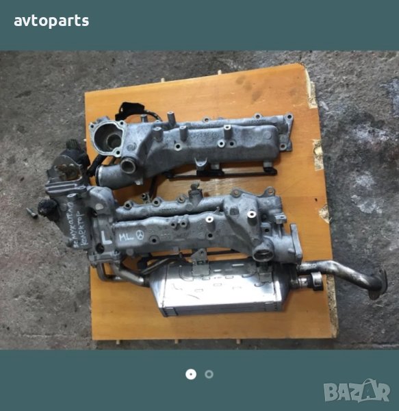 Mercedes w164 ml 350cdi десен всмукателен колектор, снимка 1