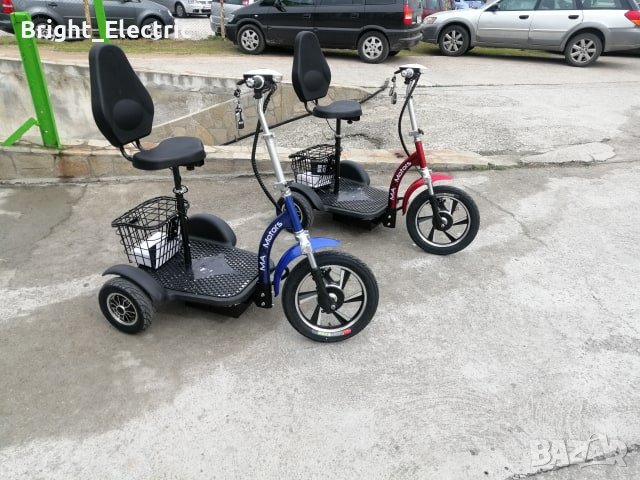 Електрическа триколка A3 LUX, 1200W, 48V, със задно , снимка 1