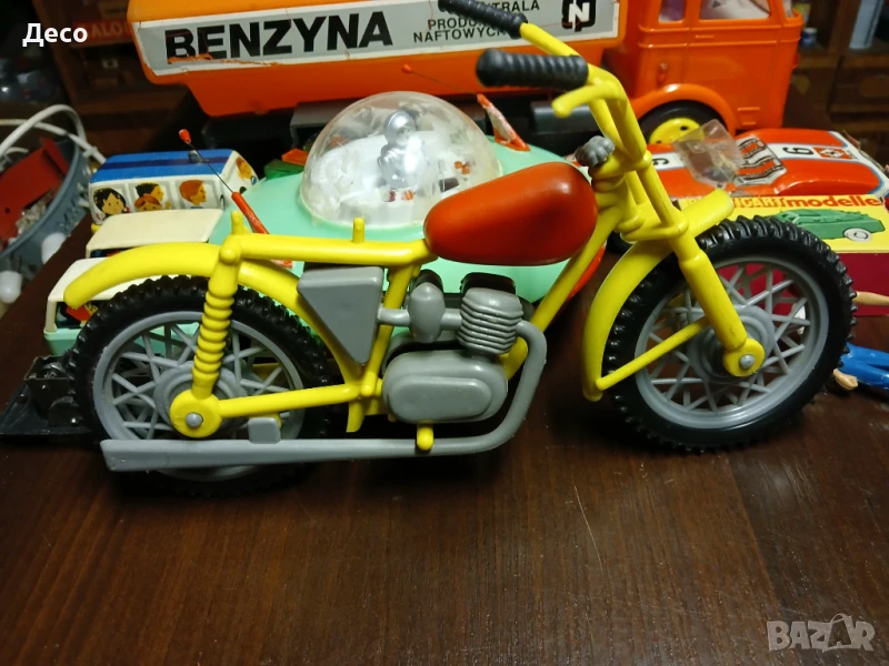 Стара полска играчка кросов мотор., снимка 1