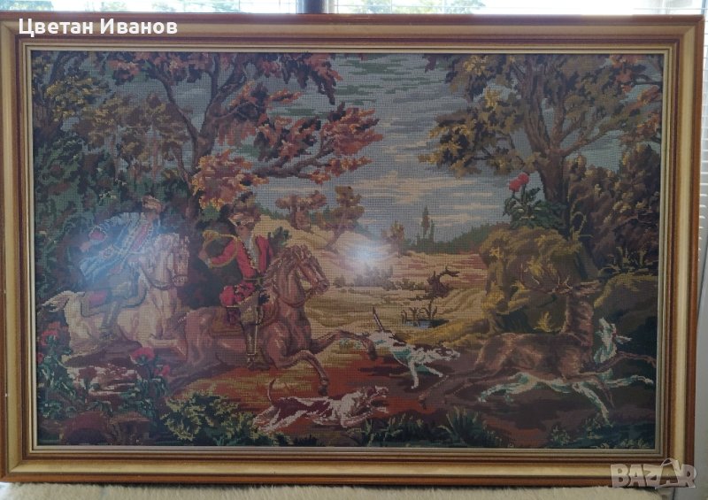 Голям гоблен с размери 130/86, снимка 1