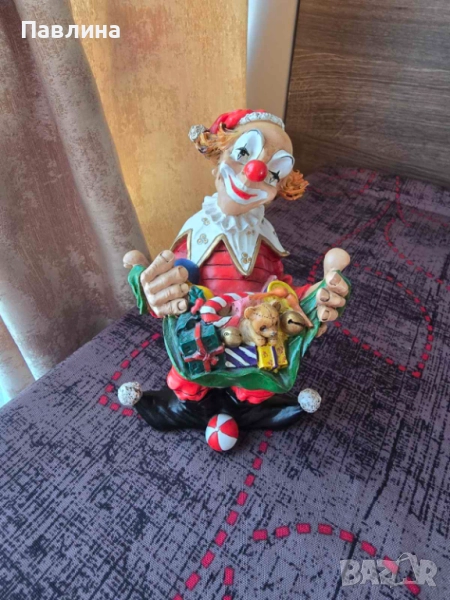 Фигурка на клоун от полиризин, снимка 1