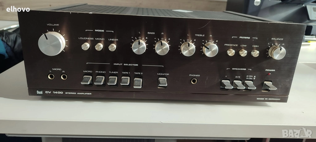 Стерео усилвател DUAL CV1400#1, снимка 1