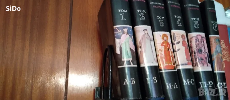 Лот 6 тома Енциклопедия България от 1978 до 1988г, снимка 1