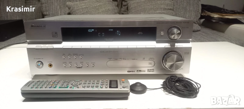 Pioneer VSX-916-S – 7.1 AV Receiver с дистанционно и микрофон (MCACC), снимка 1