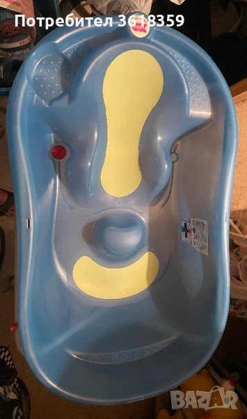 Бебешка ваничка със стойка, снимка 1