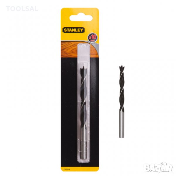 Свредло Stanley за дърво стандартно с центриращ връх 10 мм, 90/133 мм, CV, STA52036, снимка 1
