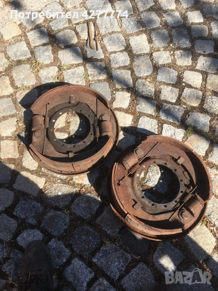 Табли с спирачните накладки за ГАЗ66, снимка 1