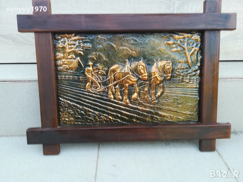 красива картина мед/дърво 1710251534, снимка 1